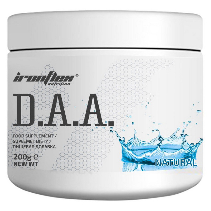 IronFlex DAA 200 g d-аспарагінова кислота daa підвищення тестостерону