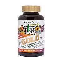 Вітаміни для дітей Natures Plus Animal Parade Gold Children's Multi-vitamin & Mineral 120 tabs watermelon