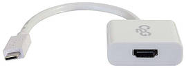 C2G Адаптер USB-C на HDMI білий