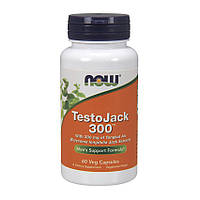 Тесто Джек для поднятия тестостерона Тонгкат Али (корень) NOW Testo Jack 300 60 veg caps