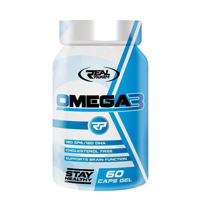 Real Pharm Omega 3 60 caps риб'ячий жир/жирні кислоти активне довголіття