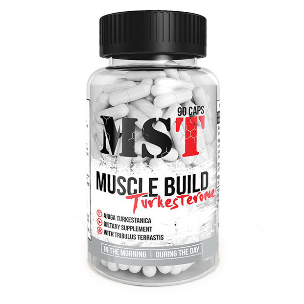 MST Muscle Build Turkesterone 90 caps комплекси для підвищення тестостерону підвищення тестостерону