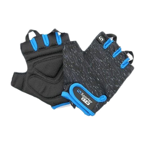 Рукавички для тренувань Sporter Dead Lift Gloves Blue/Black S size