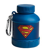 Контейнер для протеїну з воронкою SmartShake Whey2Go Funnel DC Superman 110 ml