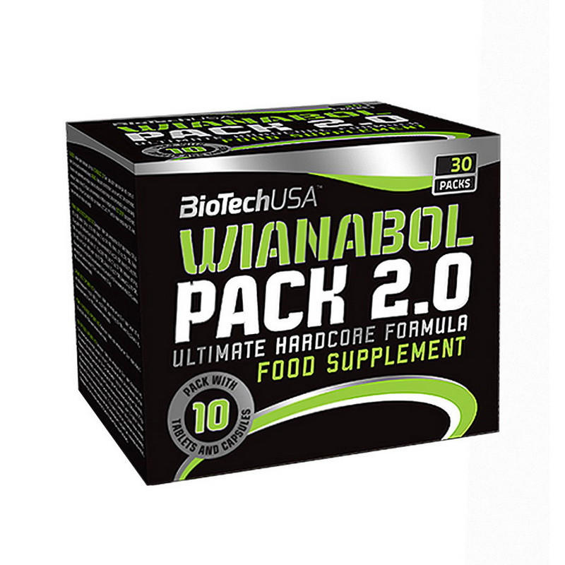 BioTech Wianabol Pack 2.0 30 packs комплекси для підвищення тестостерону підвищення тестостерону