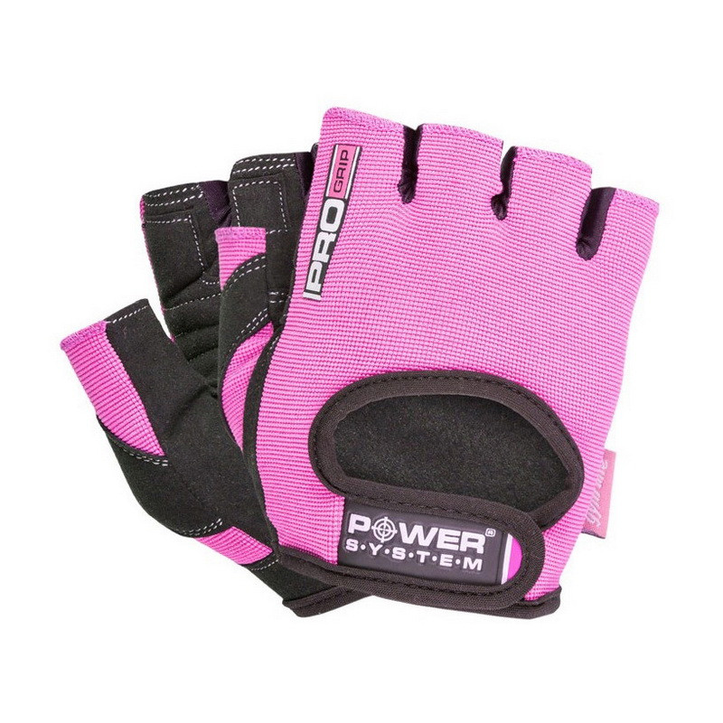 Power System Pro Grip Gloves Pink 2250P1 M size