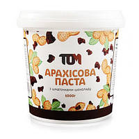 ТОМ Паста арахисовая с кусочками шоколада 1 kg