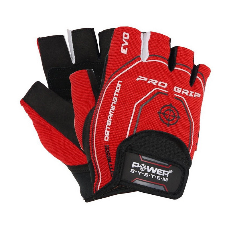 Power system Pro Grip Evo Gloves Red 2260RD XL Size