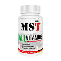 Комплексные витамины MST All Vitamins 60 pills