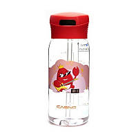 Casno Crab Waterbottle KXN-1195 450 ml детская бутылка для напитков и воды с трубочкой