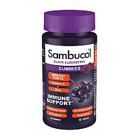 Вітаміни для імунітету Sambucol Immuno Forte + Vitamin C + Zinc 30 gummies