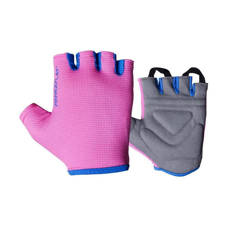 PowerPlay Womans Bike Gloves Pink 3418 S size