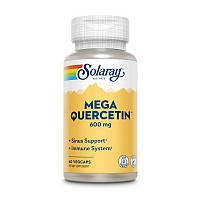 Solaray Mega Quercetin 600 mg 60 капсул антиоксидант кверцетин