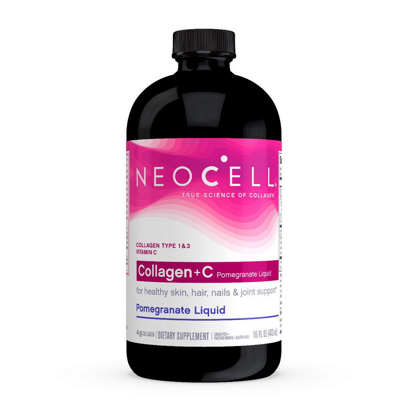 Рідкий колаген NeoCell Collagen+C pomegranate liquid 473 ml