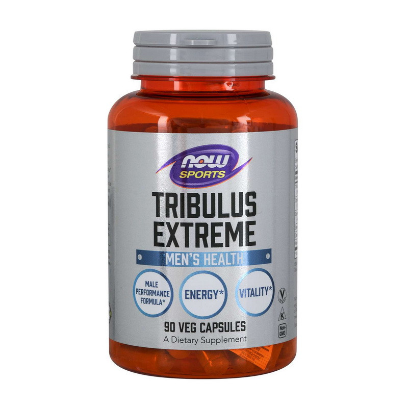 Now Foods Tribulus Extreme 90 veg caps трибулус tribulus підвищення тестостерону