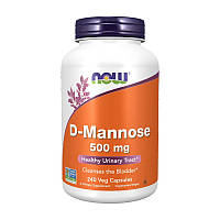 Д-манноза Now Foods D-Mannose 500 mg (240 veg caps)