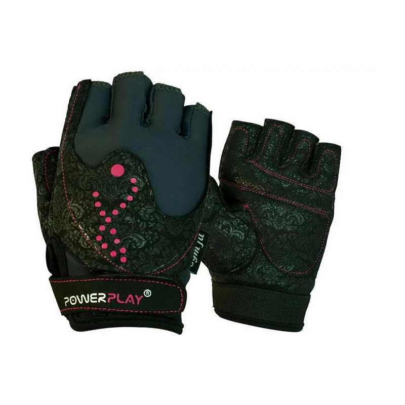 PowerPlay Womans Fitness Gloves Black 1744 XS size
