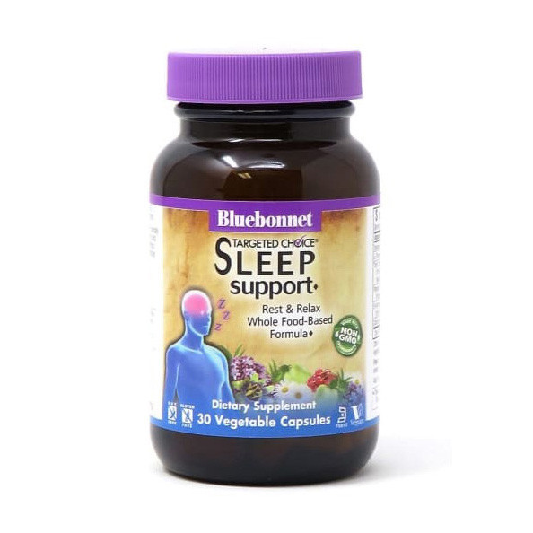 Bluebonnet Nutrition Sleep support 30 veg caps поліпшення сну активного довголіття