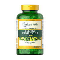 Олія вечірньої примули Puritan's Pride Evening Primrose Oil 1300 mg 120 sgels