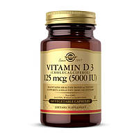 Вітамін Д3 Solgar Vitamin D3 5000 IU 60 veg caps Солгар