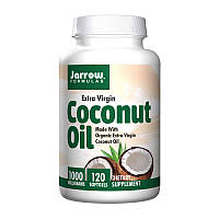 Jarrow Formula Coconut Oil 1000 mg extra virgin 120 softgels кокосова олія харчова замінники живлення
