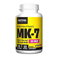 Вітамін К менахінон-7 Jarrow Formulas MK-7 90 mcg 60 softgels