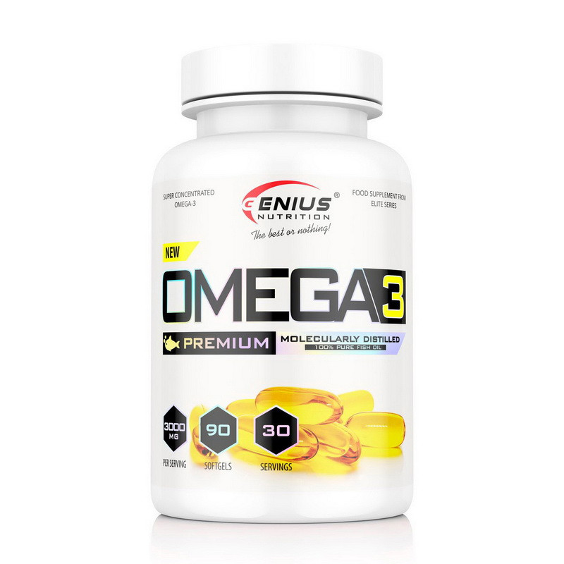 Omega 3 90 softgels риб'ячий жир/жирні кислоти активне довголіття
