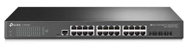 TP-Link Комутатор TL-SG3428X 24xGE 4x10GE/SFP+ L2 JetStream 19" 1U