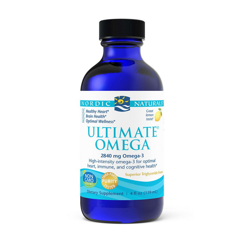 Рідка Омега-3 Nordic Naturals Ultimate Omega 2840 mg omega-3 119 ml