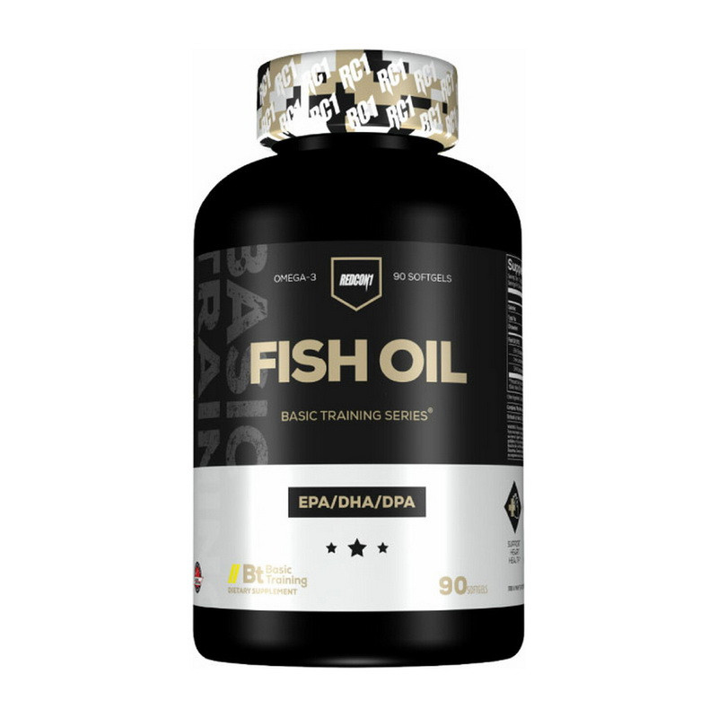 Риб'ячий жир Омега-3 Redcon1 Fish Oil 90 softgels