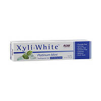 Зубная паста с пищевой содой NOW Xyli White Toothpaste Gel with Baking Soda 181 g