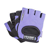 Рукавички для фітнесу Power System Pro Grip Gloves Purple 2250PU