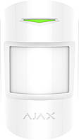 Ajax Бездротовий датчик руху та розбиття скла СombiProtect білий