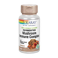 Solaray Fermented Mushroom Immune Complex 100 veg caps гриби лікувальні активні довголіття