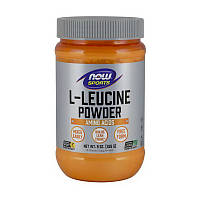 Now Foods L-Leucine 255 g лейцин leucine амінокислоти