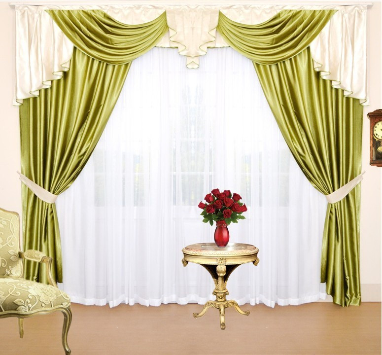 Комплект штор "Софі" (ламбрикен+штори+підхоплення)