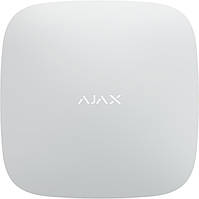 Ajax Інтелектуальний центр системи безпеки Hub Plus (GSM+Ethernet+Wi-Fi+3G) білий
