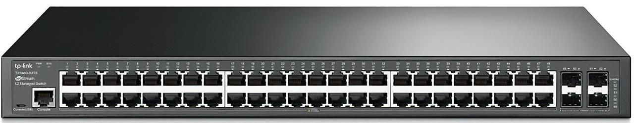 TP-Link Комутатор TL-SG3452 48xGE 4xGE/SFP L2 JetStream 19" 1U