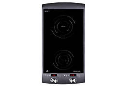 ARDESTO Плитка настільна індукційна , комф. - 2, вертик., 1.3+1.6Вт, управл - сенсор, таймер, чорний