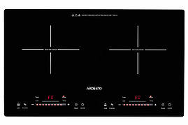ARDESTO Плитка настільна індукційна , комф. - 2, горізон., 1.3+1.8Вт, керував — сенсор, таймер, boost, чорний