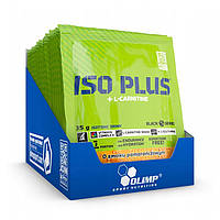 Ізотонічний напій Olimp Iso Plus + L-Carnitine 35 g lemon