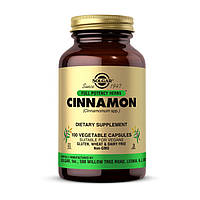 Екстракт кориці Solgar Cinnamon 100 veg caps Солгар