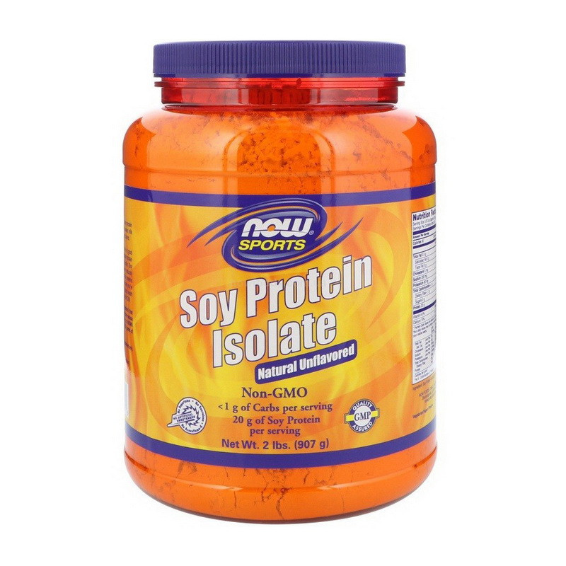 Соєвий протеїн NOW Soy Protein Isolate 907 g
