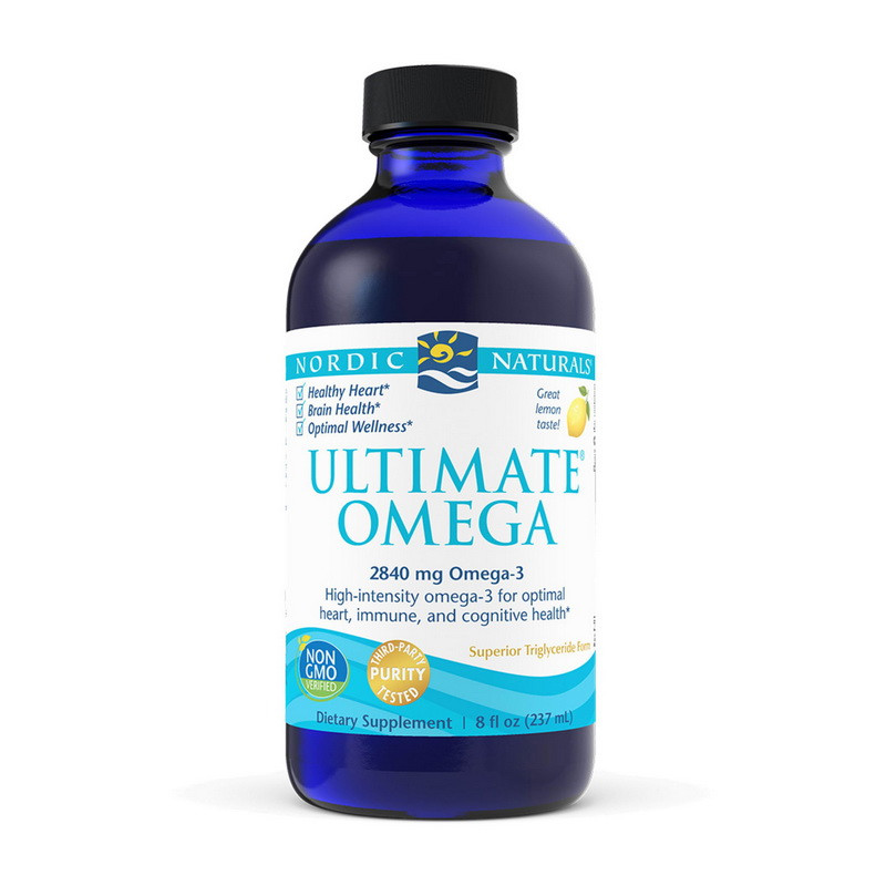 Nordic Naturals Ultimate Omega 2840 mg omega-3 237 ml риб'ячий жир/жирні кислоти активне довголіття
