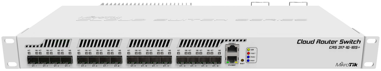 MikroTiK Комутатор CRS317-1G-16S+RM