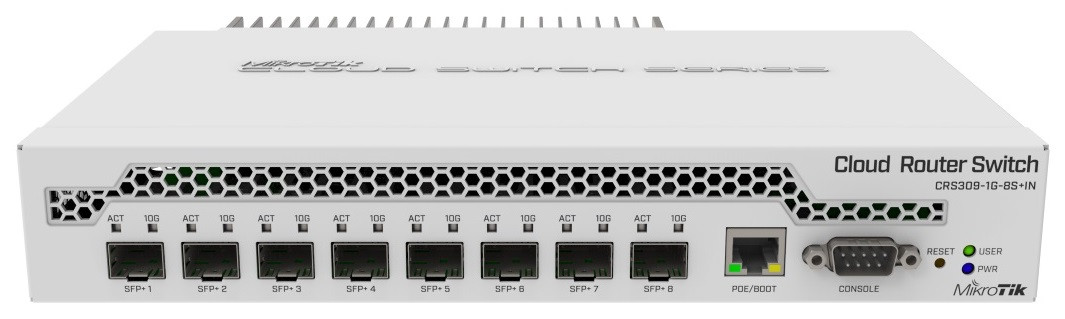 MikroTiK Комутатор Cloud Router Switch 309-1G-8S+IN