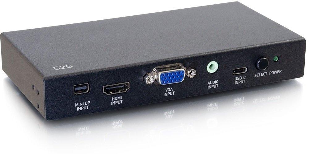 C2G Перемікач C2G HDMI на USB-C HDMI Mini DP VGA