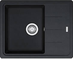 Franke Мийка кухонна Basis, фраграніт, прямокутник, з крилом, 620х500х200мм, чаша - 1, накладна, BFG 611-62,