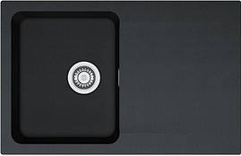 Franke Мийка кухонна Orion, тектонайт, прямокутник, з крилом, 780х500х180мм, чаша - 1, накладна, OID 611-78,