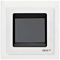 DEVI Терморегулятор DEVIreg Touch, сенсорний, 2"екран, 85 х 85мм, макс. 16A, білий